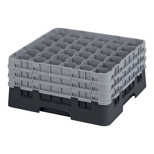 Cambro Camrack® Customizable  36-Compartment  7 3/4" Glass Rack