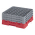 Cambro Camrack® Customizable  36-Compartment  7 3/4" Glass Rack
