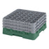 Cambro Camrack® Customizable  36-Compartment  7 3/4" Glass Rack