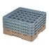 Cambro Camrack® Customizable  36-Compartment  8-1/2" Glass Rack
