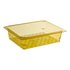 Cambro H Pan Half Size 3 Inch High Heat Colander Food Pan Amber ( Case of 6 )