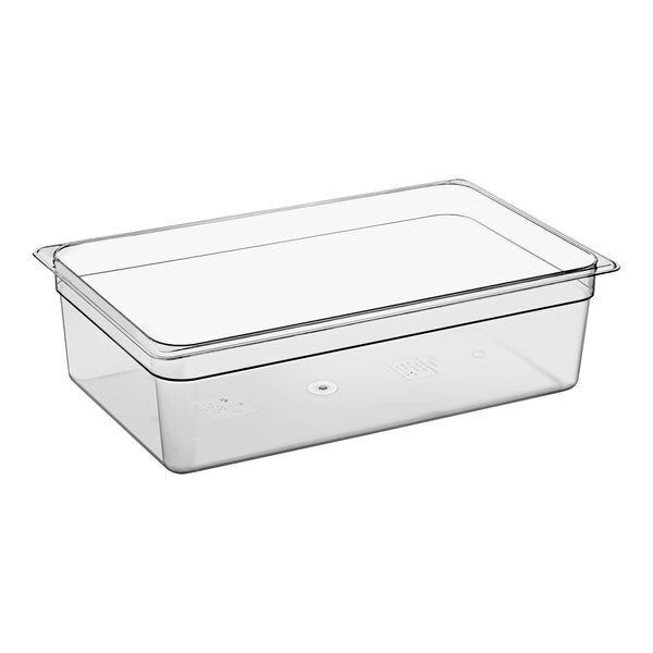 Cambro Camwear Full Size Food Pan 6 Inch Deep Polycarbonate Food Pan ( case of 6 )