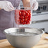 Cambro Camwear One Sixth Size 5 Inch Colander Food Pan Clear ( Case of 6 )