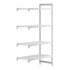 Cambro Camshelving Premium Add-On 4V Shelving Unit – Speckled Gray