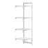 Cambro Camshelving Premium Add-On 4VS Shelving Unit – Speckled Gray