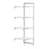 Cambro Camshelving Premium Add-On 4S Shelving Unit – Speckled Gray
