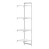 Cambro Camshelving Premium Add-On 4VS Shelving Unit – Speckled Gray