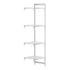 Cambro Camshelving Premium Add-On 4V Shelving Unit – Speckled Gray