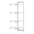 Cambro Camshelving Premium Add-On 4S Shelving Unit – Speckled Gray