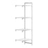 Cambro Camshelving Premium Add-On 4VS Shelving Unit – Speckled Gray