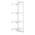 Cambro Camshelving Premium Add-On 4V Shelving Unit – Speckled Gray