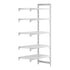 Cambro Camshelving Premium Add-On 5V Shelving Unit – Speckled Gray