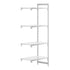 Cambro Camshelving Premium Add-On 4S Shelving Unit – Speckled Gray