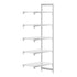 Cambro Camshelving Premium Add-On 5S Shelving Unit – Speckled Gray