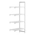 Cambro Camshelving Premium Add-On 4V Shelving Unit – Speckled Gray