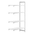 Cambro Camshelving Premium Add-On 4S Shelving Unit – Speckled Gray
