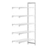 Cambro Camshelving Premium Add-On 5S Shelving Unit – Speckled Gray