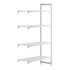 Cambro Camshelving Premium Add-On 4V Shelving Unit – Speckled Gray