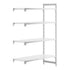 Cambro Camshelving Premium Add-On 4S Shelving Unit – Speckled Gray