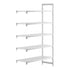 Cambro Camshelving Premium Add-On 5V Shelving Unit – Speckled Gray