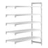 Cambro Camshelving Premium Add-On 5V Shelving Unit – Speckled Gray