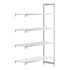 Cambro Camshelving Premium Add-On 4VS Shelving Unit – Speckled Gray