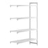 Cambro Camshelving Premium Add-On 4V Shelving Unit – Speckled Gray