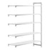 Cambro Camshelving Premium Add-On 5S Shelving Unit – Speckled Gray