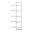 Cambro Camshelving Premium 5-Shelf Vented & Solid Add-On Shelving Unit – Speckled Gray