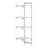 Cambro Camshelving Premium Add-On 4V Shelving Unit – Speckled Gray