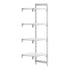 Cambro Camshelving Premium Add-On 4S Shelving Unit – Speckled Gray