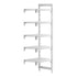 Cambro Camshelving Premium Add-On 5V Shelving Unit – Speckled Gray