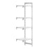 Cambro Camshelving Premium Add-On 4S Shelving Unit – Speckled Gray