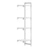 Cambro Camshelving Premium Add-On 4S Shelving Unit – Speckled Gray