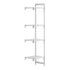 Cambro Camshelving Premium Add-On 4V Shelving Unit – Speckled Gray