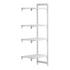 Cambro Camshelving Premium Add-On 4V Shelving Unit – Speckled Gray