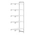 Cambro Camshelving Premium Add-On 5S Shelving Unit – Speckled Gray