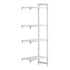 Cambro Camshelving Premium Add-On 4V Shelving Unit – Speckled Gray