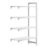 Cambro Camshelving Premium Add-On 4S Shelving Unit – Speckled Gray