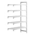 Cambro Camshelving Premium Add-On 5V Shelving Unit – Speckled Gray