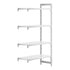 Cambro Camshelving Premium Add-On 4S Shelving Unit – Speckled Gray