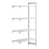 Cambro Camshelving Premium Add-On 4V Shelving Unit – Speckled Gray