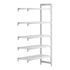 Cambro Camshelving Premium Add-On 5V Shelving Unit – Speckled Gray