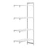Cambro Camshelving Premium Add-On 4S Shelving Unit – Speckled Gray