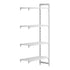 Cambro Camshelving Premium Add-On 4V Shelving Unit – Speckled Gray