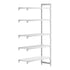 Cambro Camshelving Premium Add-On 5VS Shelving Unit – Speckled Gray