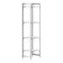 Cambro Camshelving Premium 4-Shelf Vented & Solid Starter Shelving Unit – Speckled Gray
