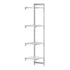 Cambro Camshelving Premium Add-On 4VS Shelving Unit – Speckled Gray