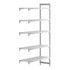Cambro Camshelving Premium Add-On 5V Shelving Unit – Speckled Gray