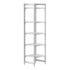 Cambro Camshelving Premium 5-Shelf Vented Starter Shelving Unit – Speckled Gray